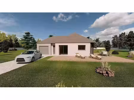 terrain avec maison neuf à vendre