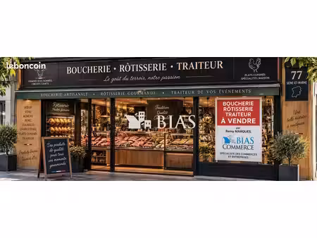 boucherie  charcuterie  traiteur 80 m² pringy