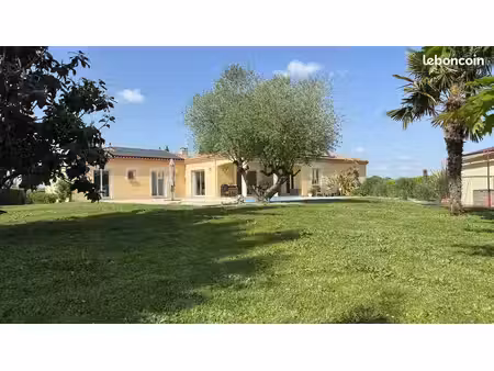 montauban (pouty) – plain-pied 150 m² • 5 chambres • piscine chauffée • terrain clos 3 124