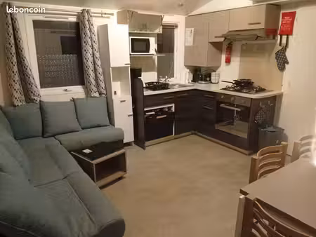 mobile home 4/6 pers tout équipé