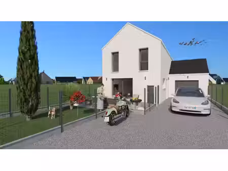 terrain avec maison neuf à vendre