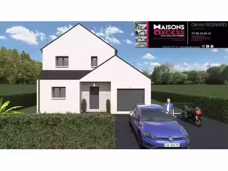 terrain avec maison neuf à vendre