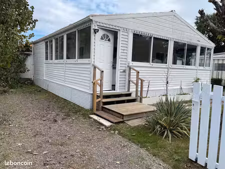 rare aux sales d'olonne: chalet + terrain en toute propriété