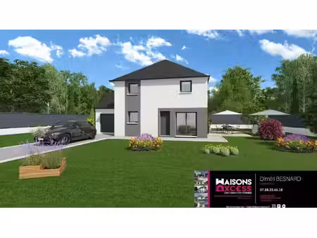terrain avec maison neuf à vendre