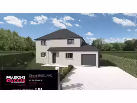 terrain avec maison neuf à vendre