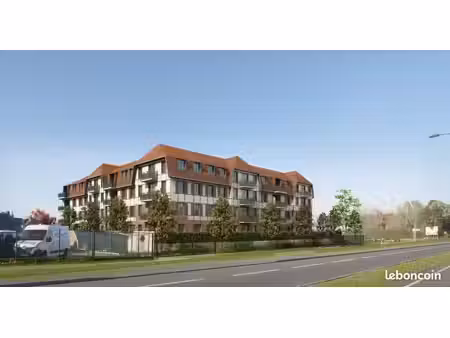 appartement t4 avec balcon et stationnement - roncq