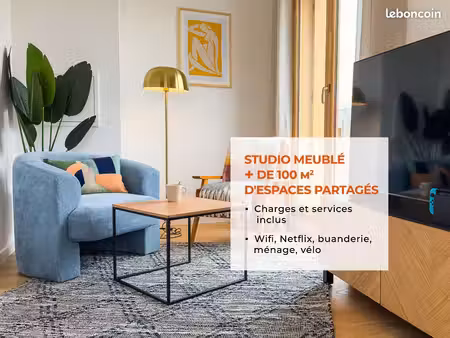 studio 1 pièce 19 m²