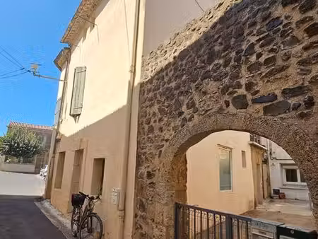 maison de village ( 3 faces) 85 m2 lézignan la cèbe proche a75