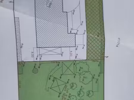 terrain 682 m2 constructible