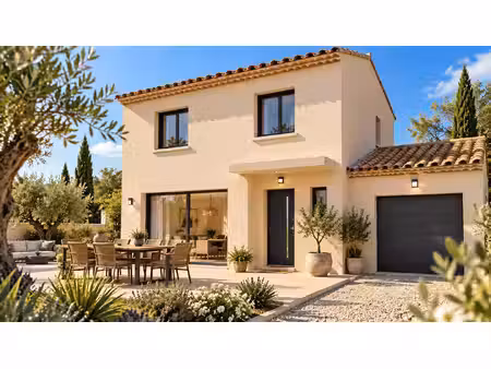 terrain avec maison neuf à vendre