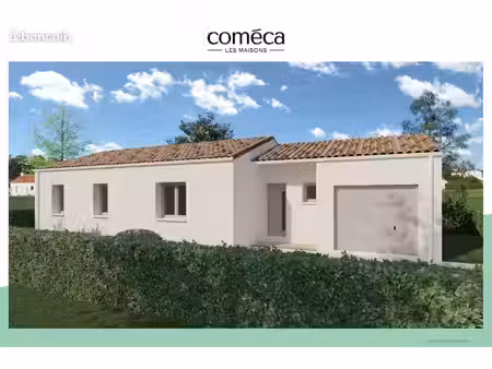 projet de construction d'une maison 85 m² avec terrain à talmont-saint-hilaire (85)