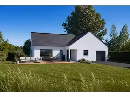 terrain avec maison neuf à vendre