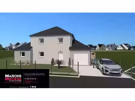 terrain avec maison neuf à vendre