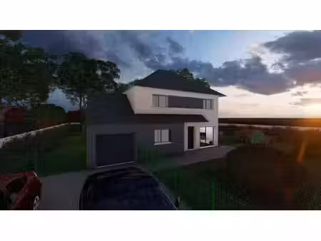 terrain avec maison neuf à vendre