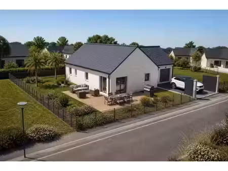 terrain avec maison neuf à vendre