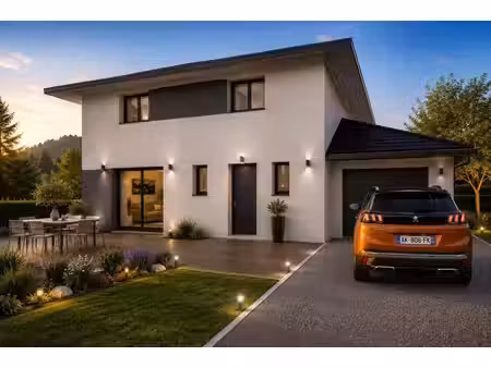 terrain avec maison neuf à vendre