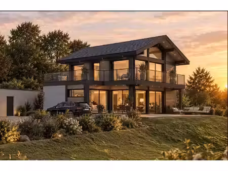 terrain avec maison neuf à vendre