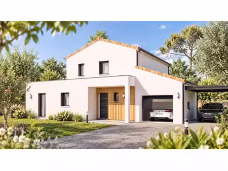 terrain avec maison neuf à vendre