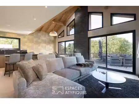 chalet aux prestations haut de gamme avec vue sur le lac