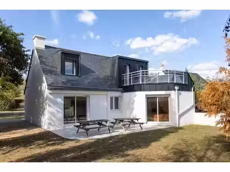 golfe du morbihan - sarzeau - maison bord de mer de 4 chambres avec jardin