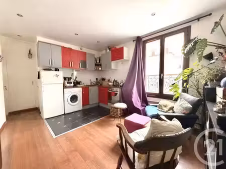 appartement f2 à vendre - 2 pièces - 32 m2 - paris - 75018 - ile-de-france