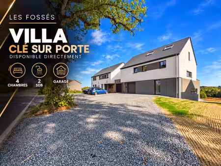 villa neuve clé sur porte – 4 chambres  peb a