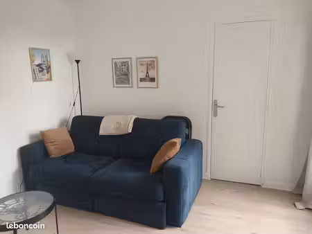 beau studio 39m² avec balcon face à la seine