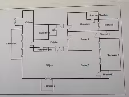 loue appartement lumineux -75 m2