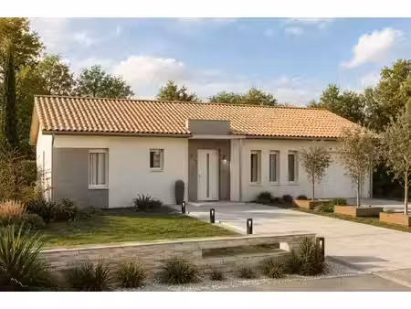 terrain avec maison neuf à vendre