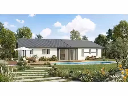 terrain avec maison neuf à vendre
