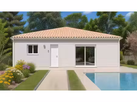 terrain avec maison neuf à vendre