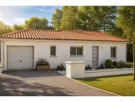 terrain avec maison neuf à vendre