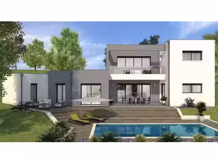 terrain avec maison neuf à vendre