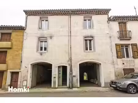 immeuble de 168m² avec terrain  garages et dépendances sur saint-hippolyte-du-fort