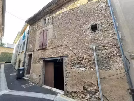 vente maison de village saint saturnin de lucian  72m² 3 pièces 70 000€ hérault