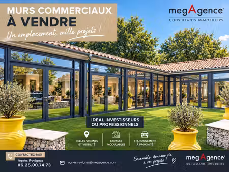 a vendre   murs commerciaux et professionels -310m² -nord de toulouse