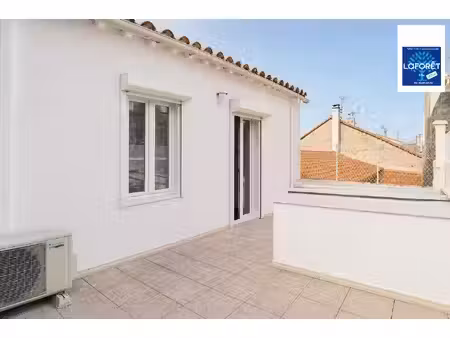 maison de village. elne 4 pièce(s) 85m2. terrasse et garage