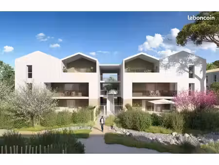 p3 neuf en rdc avec loggia + jardin + 1 place de parking