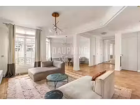 location meublée appartement 5 pièces 122 m² à paris 16ème (75016)  6 300 €