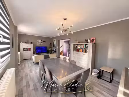 longuyon – maison de 84 m² avec 3 chambres  jardin et garage dans une impasse calme