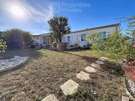 a louer maison saint sauveur d'aunis 90 m2 - 3 chambres - garage - jardin clos