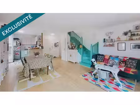 appartement duplex - 4 pièces - 80m²