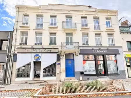 immeuble de rapport à vendre – 9 lots – hyper centre-ville de denain – environ 450 m²