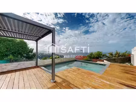 maison familiale  4 chambres  vue mer  piscine