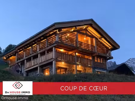 chalet luxe 5 étoiles de 342 m²