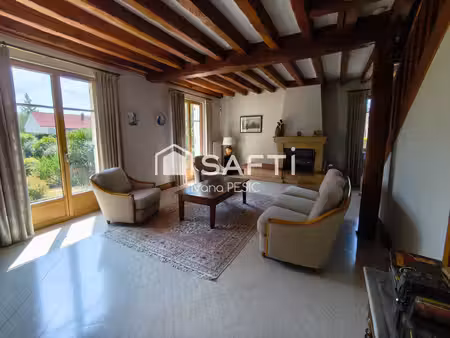 maison de famille – 5 chambres – terrain 1 170 m² – sous-sol complet