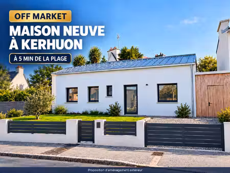 nouveaute le relecq-kerhuon maison neuve de plain-pied à