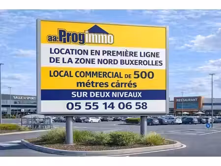 location local d’activités limoges 87280 350m²
