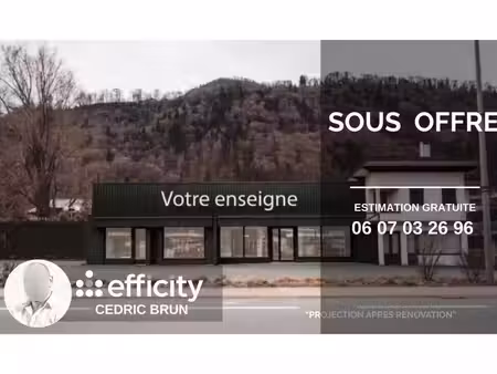 location commerce sallanches 74700 207m²