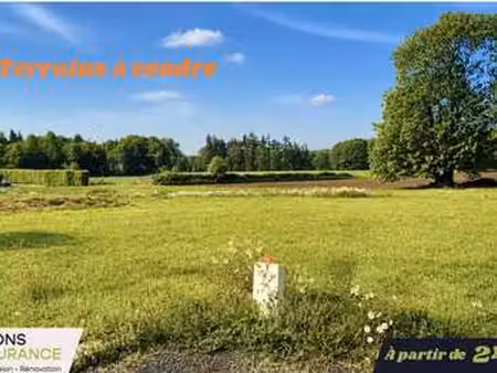 vente terrain à merdrignac (22230) : à vendre / 555m² merdrignac